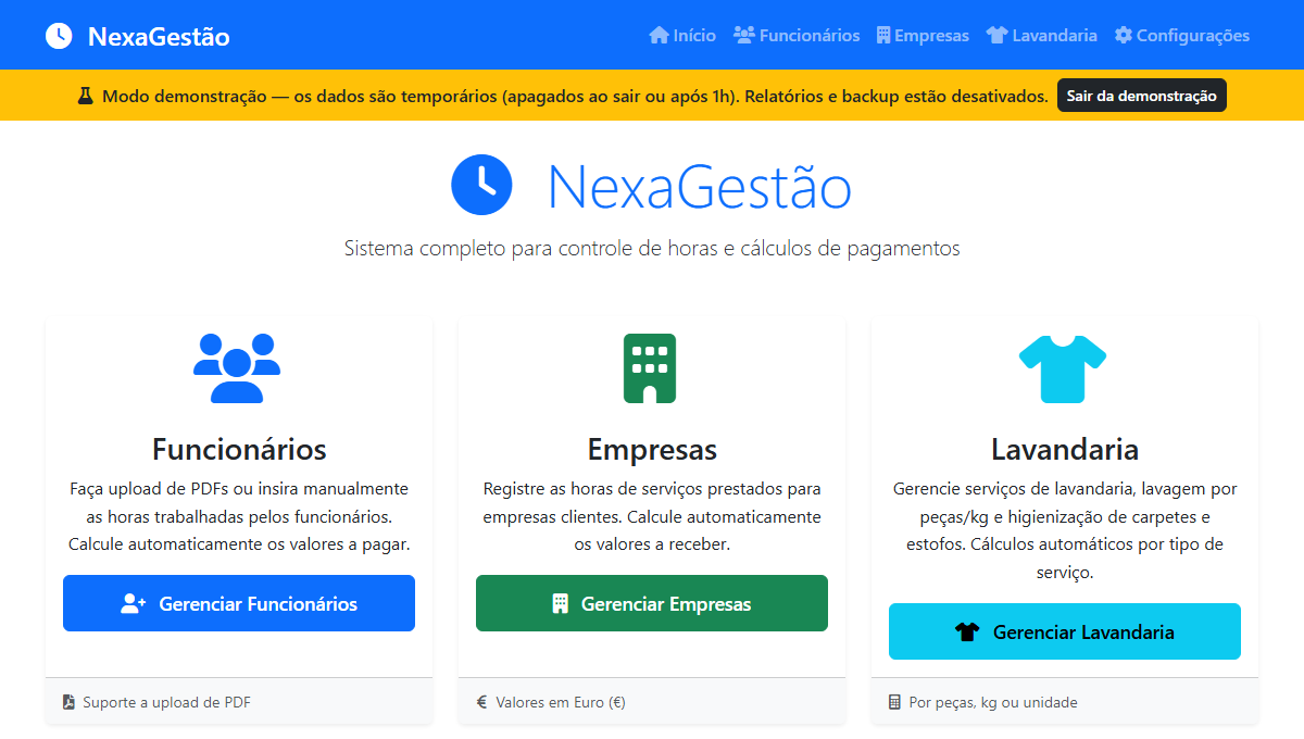 Painel NexaGestão